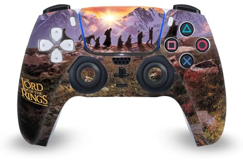 Head Case Designs Officially Licensed The Lord Of The Rings The Fellowship Of The Ring Group Graphic Art Vinyl Faceplate Gaming Skin Decal Compatible With Sony PlayStation 5 PS5 DualSense Controller
