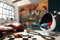 Disney Vlies Fototapete -Cars Carosaurus - Größe 300 x 250 cm - Kinderzimmer, Tapete, Kindertapete, Auto