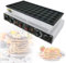 Macchina Waffle Elettrica Commerciale, Macchina Per Pancake Olandesi, Piastra Per Waffle Antiaderente 25/50 Griglie, Mini Macchina Pancake Olandese In Acciaio Inossidabile,25-Holes
