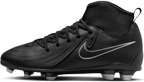 NIKE Jr Phantom Luna II Club FG/MG, Zapatos de fútbol, Negro, 38.5 EU