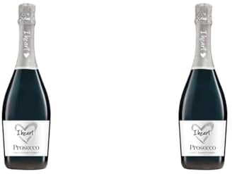 I heart Prosecco 75 cl, Package may vary (Pack of 2)