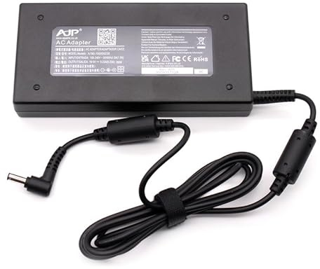 180W AC Adapter Charger Compatible with MEDION P6689 P6685 P6681 with UK Power Cord