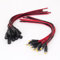 SCOOYUCK 10 Paare Hohlstecker 5.5mm x 2.1mm DC Stecker, Hohlstecker Adapter 2 Polig, Drahtlänge 20 cm, Niedervolt Steckverbinder, Steckverbinder für CCTV-Kameras und LED-Streifen