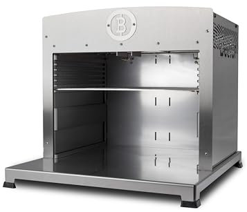 Beefer Twin Pro - Professioneller 800°C Oberhitzegrill mit Gas aus Edelstahl zwei Brennern I ohne Trennwand I DE/AT 20 NGH Erdgas