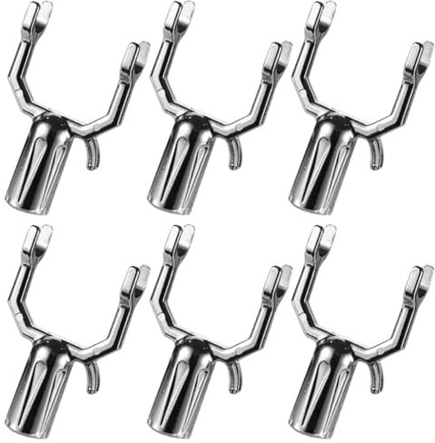 FONDOTIN 6 Pièces Support De Branches Métallique Fourche pour Tronc Arbre Kit De Soutien Arbre Fruitier Outil De Jardinage Tuteur Branches Jardinage Fournitures