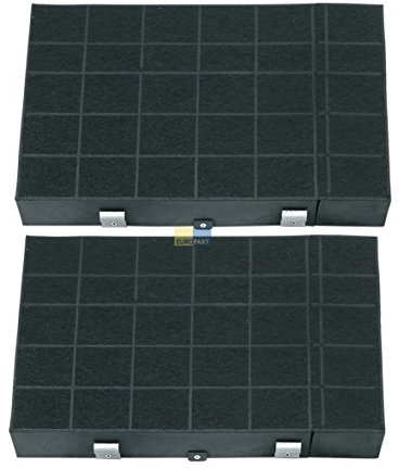 Bosch Siemens 350824 00350824 ORIGINAL 2x Aktivkohlefilter Kohlefilter 293x210mm z.T. D8670 D8671 D8970 D8971 DKE675A DKE675U LC70650 LC71650 LC71950 Dunstabzugshaube auch DHZ5150 LZ51500 Neff Z5148X0