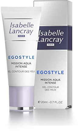 Isabelle Lancray Egostyle Mission Aqua Intense Gel Contour des Yeux - Feuchtigkeitsspendendes Gel für die Augenpartie, (1 x 20 ml)