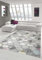 Designer und Moderner Teppich Kurzflor Marokkanisches Muster in Grau Lila Senfgelb Größe 120x170 cm