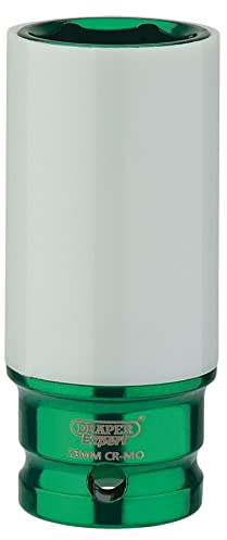 Draper Expert 1/2 Drive Hexagon Socket Metric for Alloy Wheels 23mm