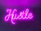 Neonlicht Zeichen LED HUSTLE Nachtlichter USB-betrieben dekorative Festzelt Zeichen Bar Pub Store Club Garage Home Party Dekor