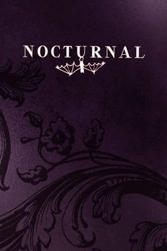 Blank Notebook | Nocturnal | 120 Page Journal (6x9) | 700 Fairfield - Spooky Collection