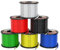 1.3mm² 16AWG Silicone Fili elettrici 6 colori 6x10 metri Cavo Elettrico filo di rame stagnato a più fili Alta Temperatura Resistente