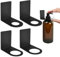 SIYINGSAERY 4 Stück Seifenspender Halter 28&33mm Seifenspender Halterung Wandhalterung Seifen Spender Halter Shampoo Halter Kleben Edelstahl Seifenspender Duschgel für Küche Bad