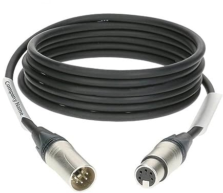 DMX-Kabel 5-poliger XLR-Stecker auf weiblichen Stecker