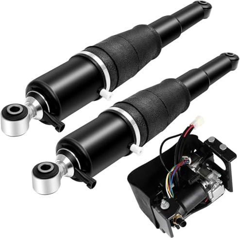 SCITOO Rear Air Suspension Air Compressor Pump Compatible with Cadillac