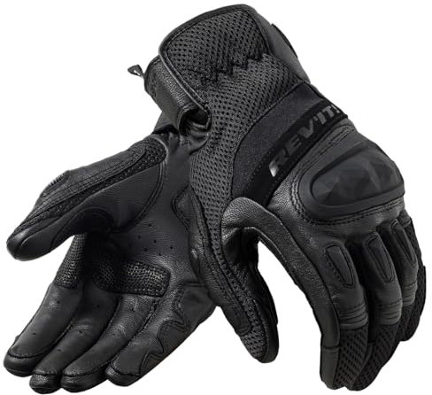 REV'IT! Revit Dirt 4 Motorrad Handschuhe, schwarz, S