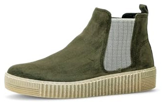 Gabor Damen Chelsea Boots, Frauen Stiefeletten,Best Fitting,uebergangsstiefel,Schlupfstiefel,flach,Stiefel,Bootee,Bosco (Natur),37 EU / 4 UK