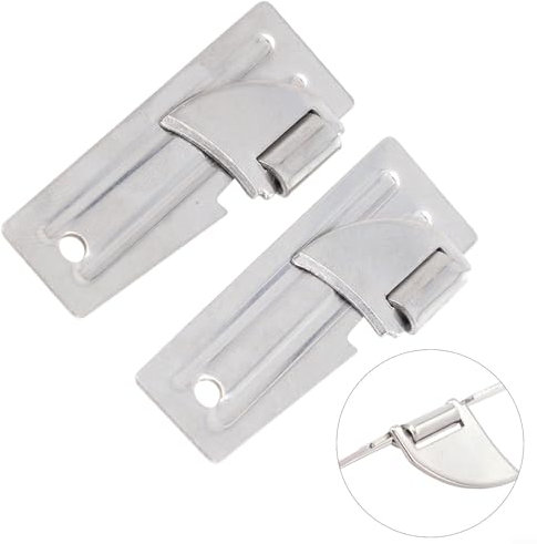 Mini abrelatas para exteriores, abrelatas de acero inoxidable, 2 abrelatas, abrelatas portátil