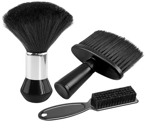 pinceaux de cou, brosse de coiffeur, brosse de coiffeur, brosse douce pour le nettoyage des cheveux cassés sur le cou