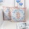 OYIMUA Orange Kissenbezug 40x40 Boho Weich Samt Kissenbezüge Deko Sofakissen 2er Set Kissenhülle Quadratisch Couchkissen Vintage Abstrakte Dekokissen Kissen Aesthetic Deko Wohnzimmer Modern