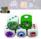 UZKWYKYC Monster Dice, Set di 5 Dadi in Resina a Forma di Mostro Divertente, Set di Dadi da Tavolo per Halloween, Oggetti di Scena per Dadi da Gioco, Artigianato Creativo in Resina