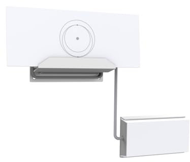 XMoving Starlink Gen 3 Router Wall Mount in Aluminum, Starlink Router and Power Supply Metal Mounting kit for Starlink REV4 and High Performance Standard, Star Link Wall Holder Accessories