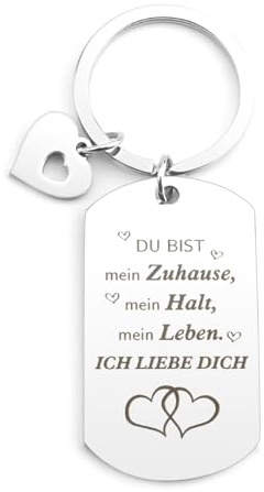 Weihnachtsgeschenke für Partner Mann,Geschenke für Paare Schlüsselanhänger,Geschenk für Partner,Partner Geschenke,Jahrestag Geschenk für Ihn,Hochzeitsgeschenk,Geschenk Partner,Valentinstag Geschenke