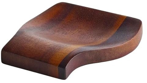 Acacia Spoon Rest, Natural,Spoon Rest Kitchen,Tea Spoon Holder,Tea Spoon Holder Rest