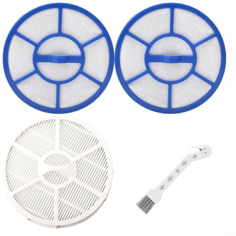 Lot de 3 filtres de rechange pour aspirateur Karcher VC3 avec une brosse de nettoyage