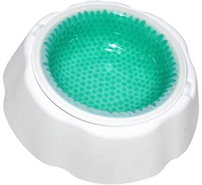ERINGOGO 1Pc Frosty Pet Water Bowl Summer Cooling Bowl for Cats and Dogs Durable Design for for Household Use Keeps Food and