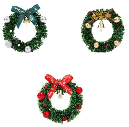 OMEIU Store 3PCS Christmas Magnets Stickers Fridge Refrigerator,Magnetic Decor for Christmas wreath Party Kitchen Locker Holiday Joy Decor (Christmas)