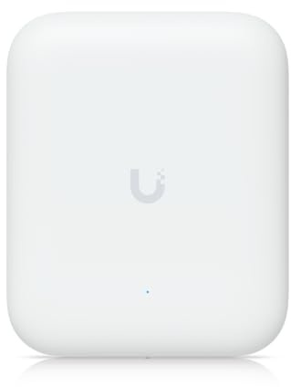 U7-Pro Outdoor UniFi Tri-Band Wi-Fi 7 AP - 2.5 GbE PoE+ Uplink - IP67 Weatherproof - US Version | Bundle with QALYNX 3ft Slim Cat6A Patch Cable (28 AWG)