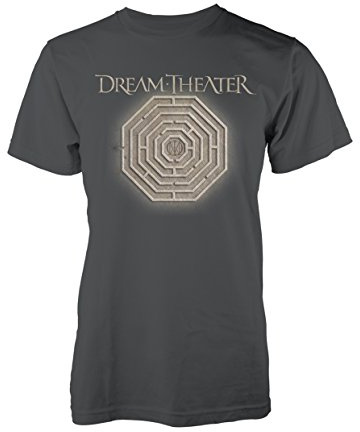 Dream Theater Maze T-Shirt charcoal, Schwarz, Medium
