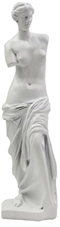 KIKITO Y Venus de Milo Statue griechische römische Mythologie Göttin Aphrodite Statue Tolle Dekoration für Zuhause oder Büro