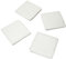 KitchenCraft CreativeTops Kunstleder Untersetzer Gläser, Platzdeckchen Set, Glasuntersetzer, 4 Premium Untersetzer Platzdecken, Bierdeckel für Gläser und Tassen, 10 x 10 cm