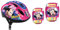 STAMP - HELM mit einstellbaren Tailleneinstellungen + ELLBOGEN und KNIESCHÜTZER - MINNIE, Rosa