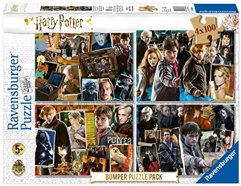 Ravensburger 06832 Children's Puzzle Harry Potter 4 x 100 Pieces - Amazon Exclusive