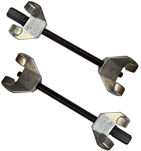 Unibos New 2 Pc Drop Forged Steel Coil Spring Compressors Heavy Duty Car Clamps Kit