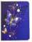 AIFILLE Cover Compatibile per Samsung Tab S3 9.7 T820/T825 Farfalla Blu Diamante Disegni Custodia a Libro Flip in PU Pelle Portafoglio Chiusura Magnetica Porta Carta Slim Antiurto Protettiva Caso