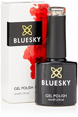Bluesky BLUESKY Gel Polish, Luxury Gold, BSH015, 10ml, Gel auflösbarer Nagellack, Gold, Glitzer, Schimer (Aushärtung unter UV-/LED Lampe erforderlich) er Pack(x)