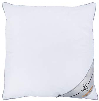Traumschloss Kopfkissen »Soft« 40x40cm mit 3D Soft-Polyesterfaser | Baumwollbezug Feinbatist | Allergiker geeignet und pflegeleicht