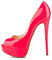 Mettesally Damen Peep Toe Pumps,Stiletto Abstaz Klassische Schuhe,Damen Plateau Sandalen,Rose EU36