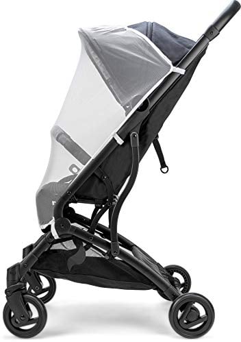 Osann Moskitonetz nur für Osann-Kinderwagen- und Buggy - Schutz vor Mücken, Moskitos, Wespen und Zecken - weiß