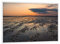 artboxONE Poster mit weißem Rahmen 18x13 cm Natur Watt zwischen Amrum und Föhr - Bild amrum Insel küste