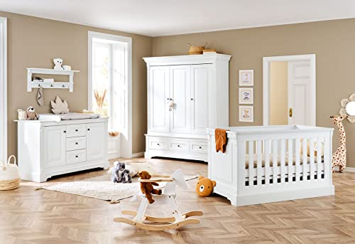 Pinolino Kinderzimmer 'Emilia' extrabreit groß, inkl. Wandregal