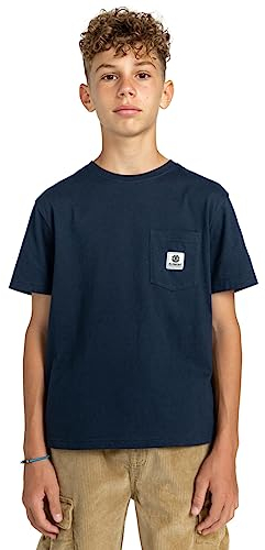 Element Basic - Taschen-T-Shirt - Jungs 8-16 - Blau