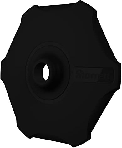 Starrett Sharpening Steel Protector - BKB5 Black Antimicrobial Sanitized Guard Polypropylene for Hand & Wrist Protection - Durable & Easy-to-Clean Knife Sharpener Accessory