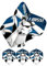 Shepperton Design Studios Original Stormtrooper Offiziell lizenzierte Dart-Flights, Standard-Nr. 2-Form, 100 Mikron, How did I Miss, 1 Set mit 3 Flights (F4159)