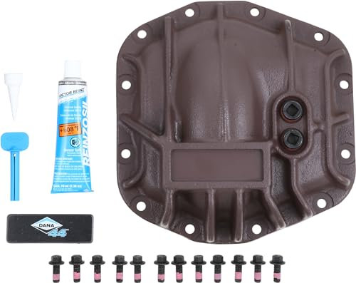 Spicer 10332152 Nodular Iron Front Dana 44 AdvanTEK Differentialabdeckung, kompatibel mit Select Wrangler JL, grundiert