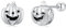 Kürbis-Ohrringe für Damen und Mädchen, 925er-Sterlingsilber, Gothic-Halloween-Ohrstecker, Schmuck, Halloween-Party-Geschenke für empfindliche Ohren